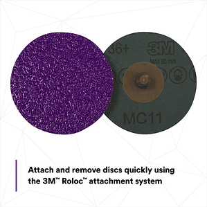 3m 33389 Disco De Fibra Cubitron Roloc 75mm 4 Pack