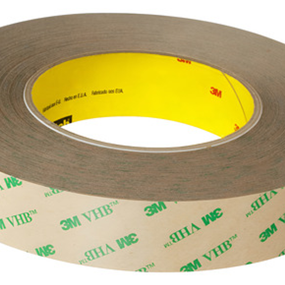 3m 9469 Cinta Vhb Doble Cara Sin Espuma De 2.4cm X 55 Mts 1