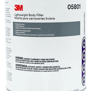 3m Rellenador Body Filler Un Galón 05801