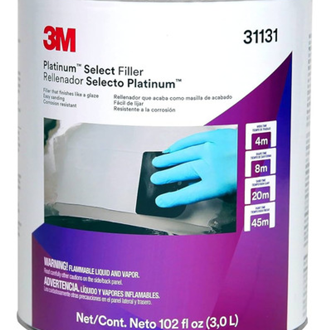 Rellenador Selecto Platinum Automotriz - 3 Lts. 31131 3m 1