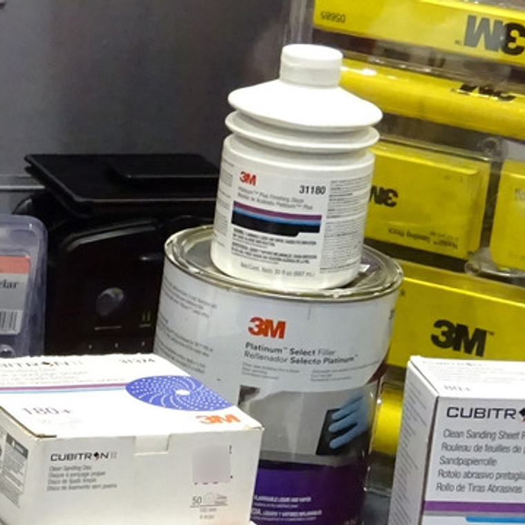 3m 31180 Masilla De Acabado Platinum Plus 887ml 3