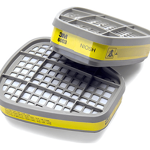 Cartucho 6003 3m Gases Ácidos Y Vapores Orgánicos