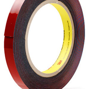 Cinta Pega Molduras 3m 6382 De 1.2cm X 18 Mts