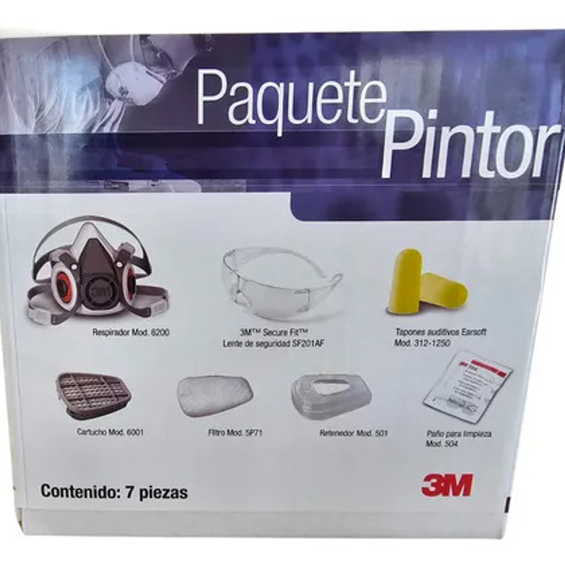 Paquete De Seguridad Para Pintor 3m (7 Piezas) 2