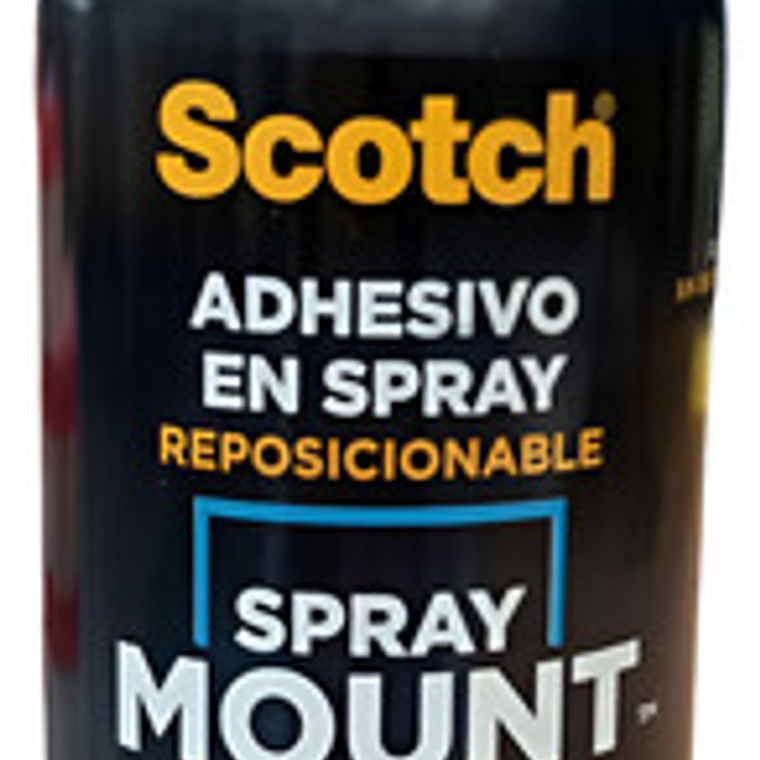 Spray Mount Adhesivo Transparente Scotch 3m 6065, 290 Grs 1