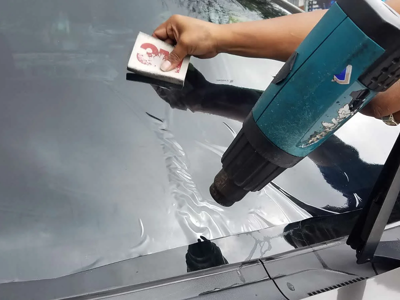 Herramientas y accesorios para instalación de polarizado