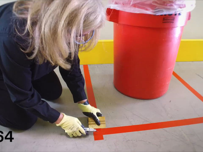 Señalización y seguridad en áreas de trabajo