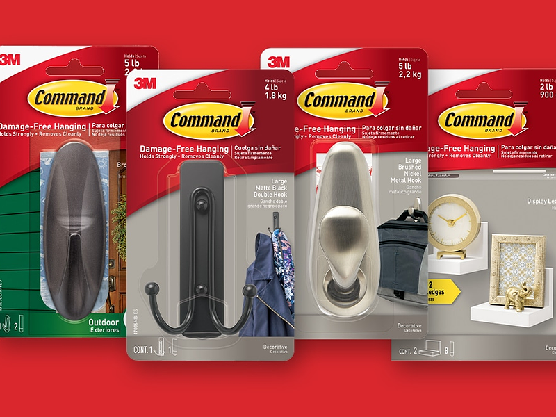 Sistemas de fijación sin perforaciones para oficina