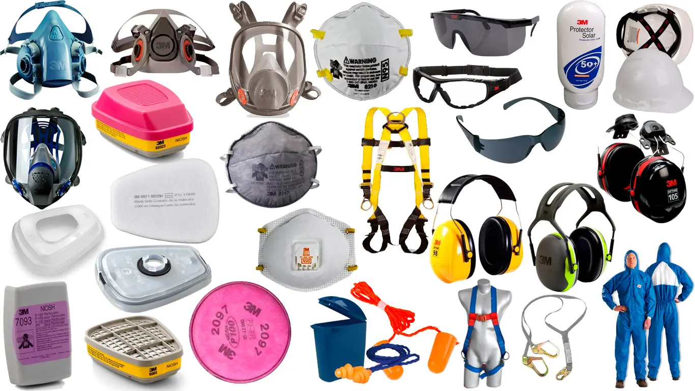 Equipos de seguridad industrial para protección del personal