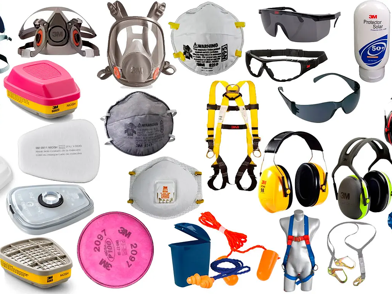 Equipos de seguridad industrial para protección del personal
