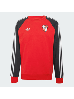 Buzo de River Plate Originals con Cuello Redondo