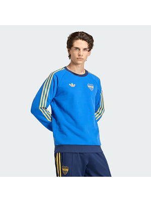 Buzo de Cuello Redondo Boca Juniors Originals