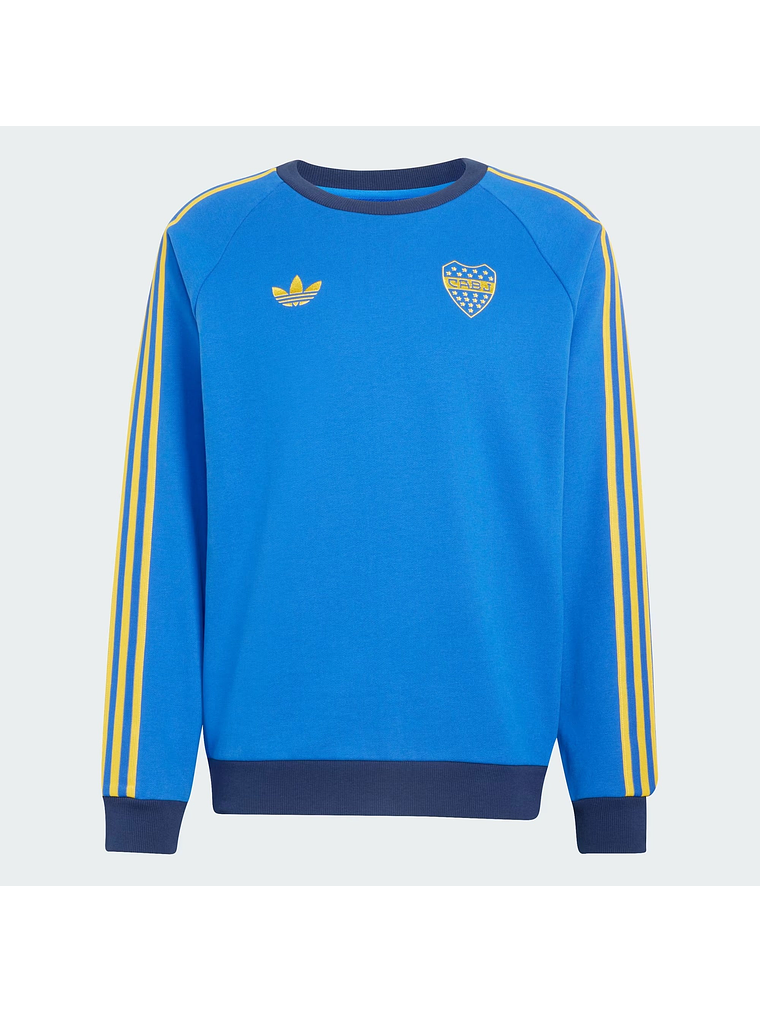 Buzo de Cuello Redondo Boca Juniors Originals 3