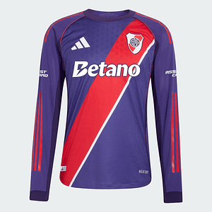 Camiseta Tercer Uniforme River Plate 2026 Manga larga (Versión Jugador)