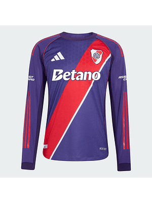 Camiseta Tercer Uniforme River Plate 2026 Manga larga (Versión Jugador)