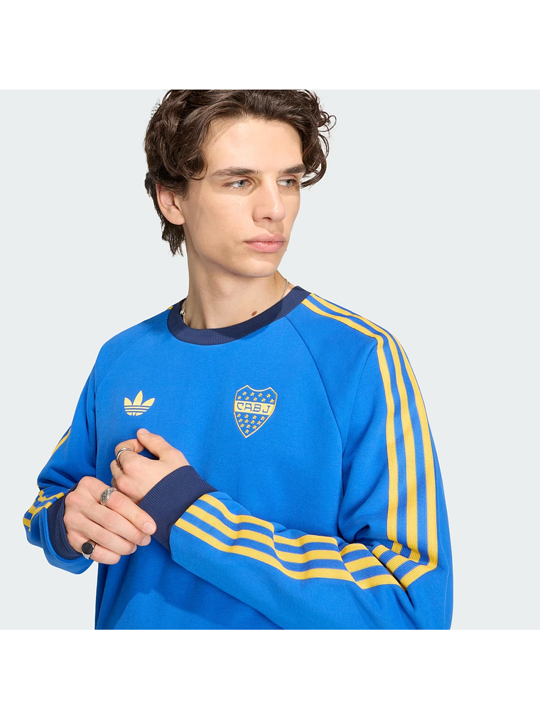 Buzo de Cuello Redondo Boca Juniors Originals 5