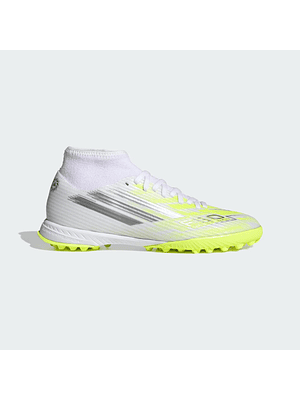 Botines F50 SPARKFUSION CLUB de Caña Media para Pasto Artificial para Mujer