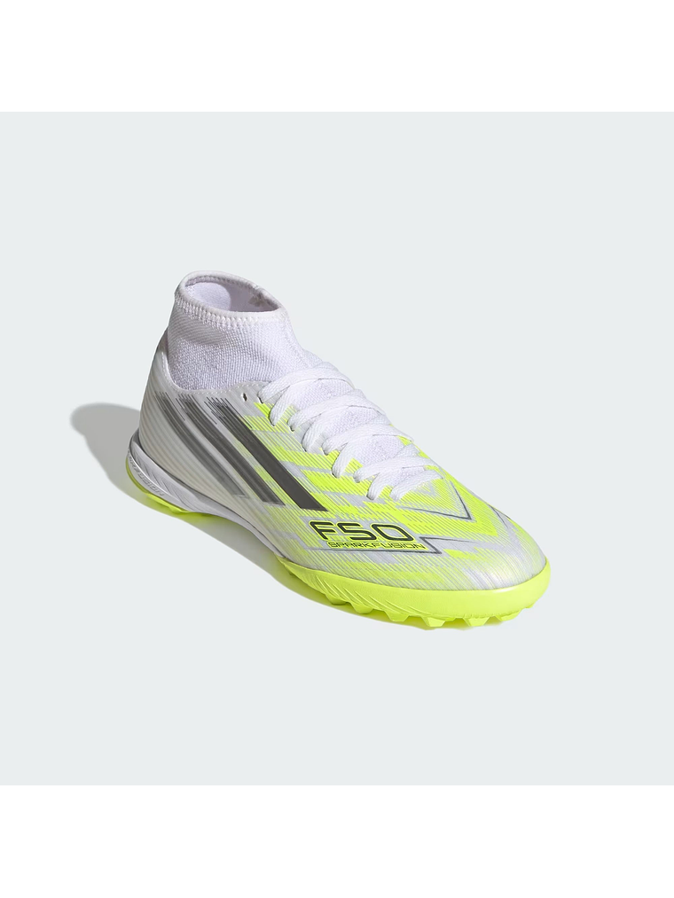 Botines F50 SPARKFUSION CLUB de Caña Media para Pasto Artificial para Mujer 5