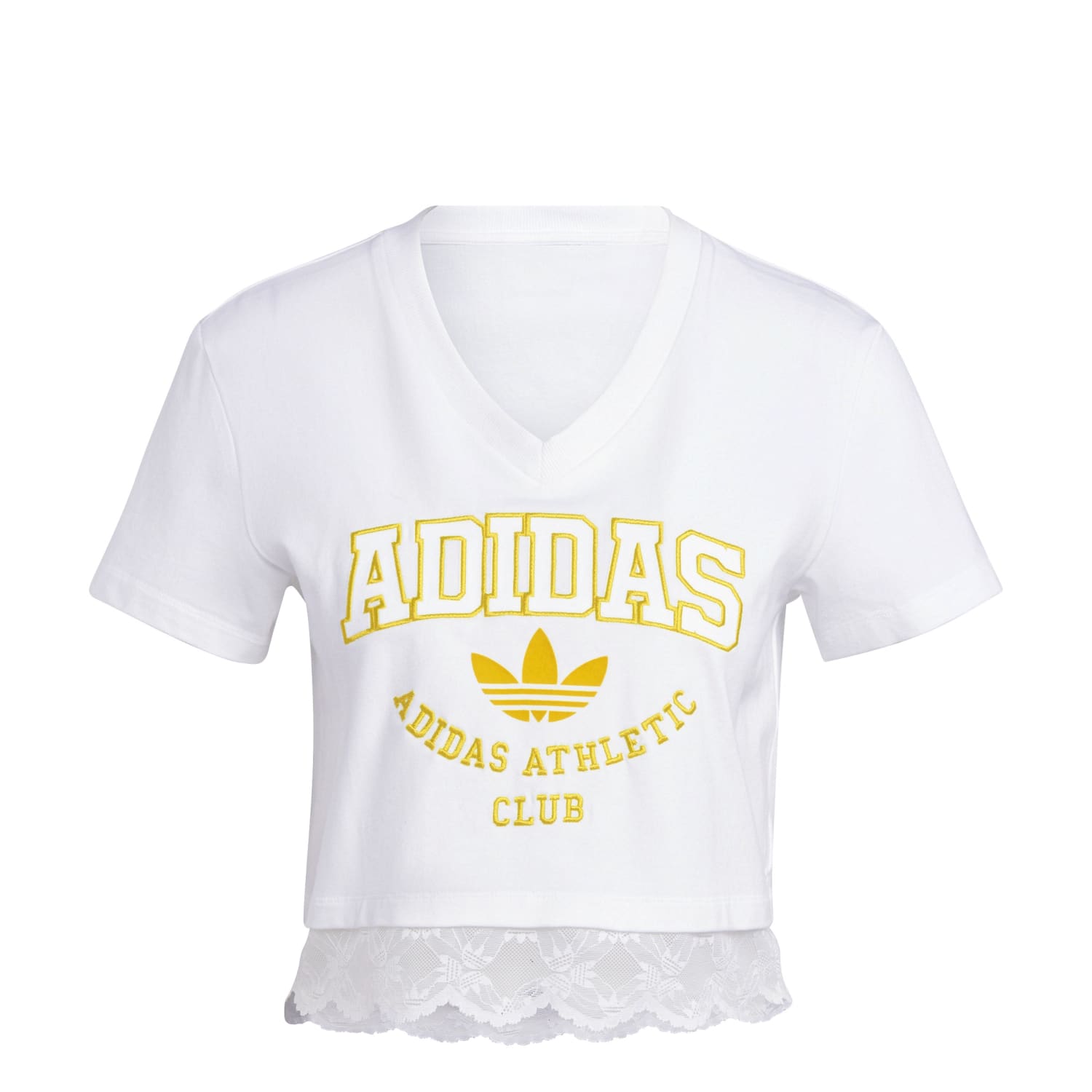 Polo Originals Mujer adidas Cropped Vneck 1