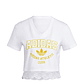 Polo Originals Mujer adidas Cropped Vneck - Miniatura 1