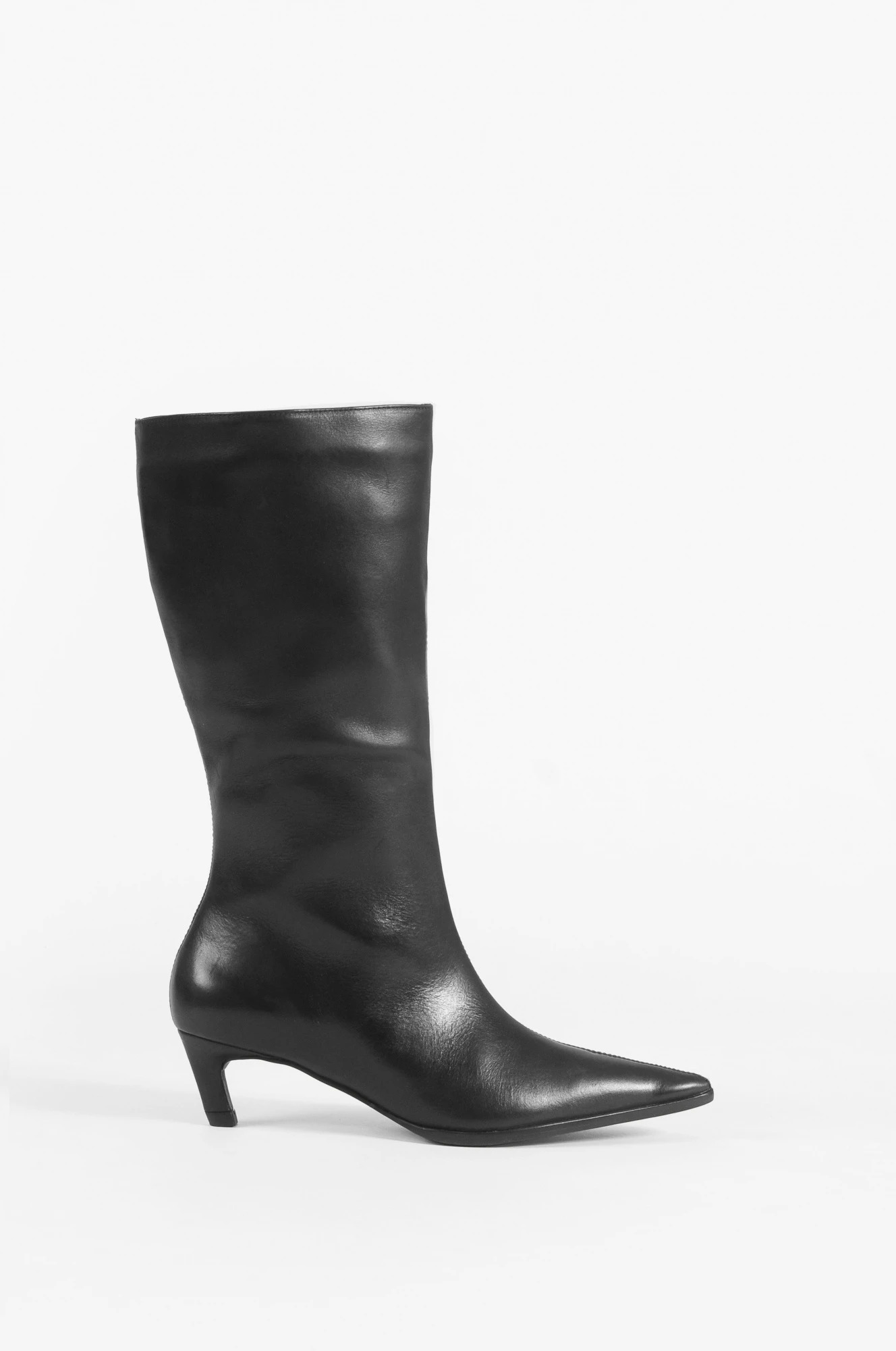 Bota de cuero Maia - negro 2