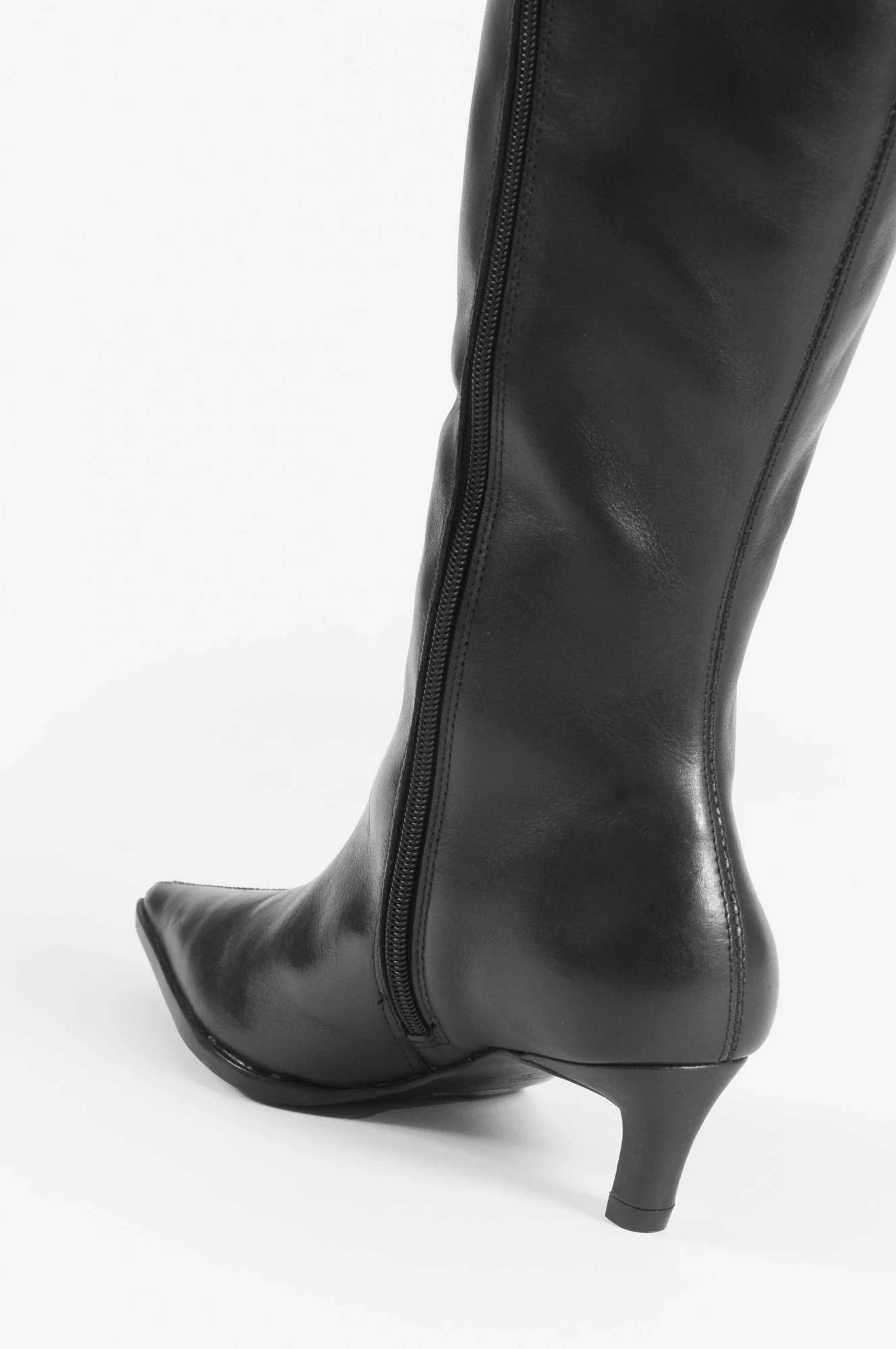 Bota de cuero Maia - negro 4