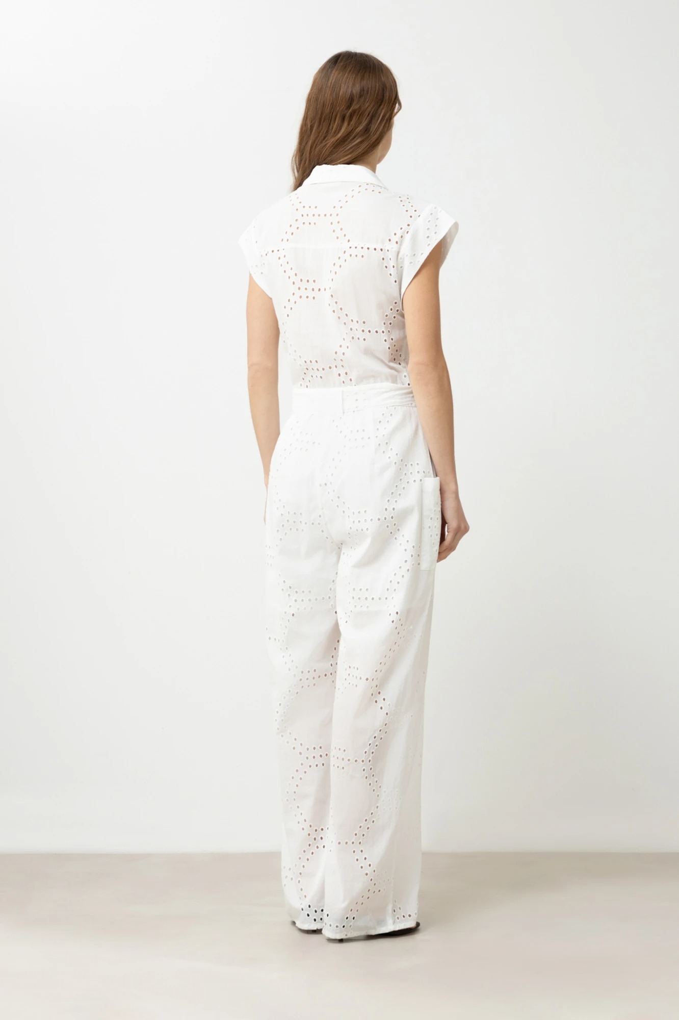 Mono broderie - blanco 2