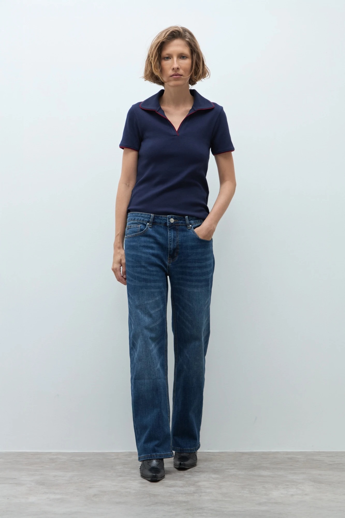 Jean recto Pola - jean medio 2