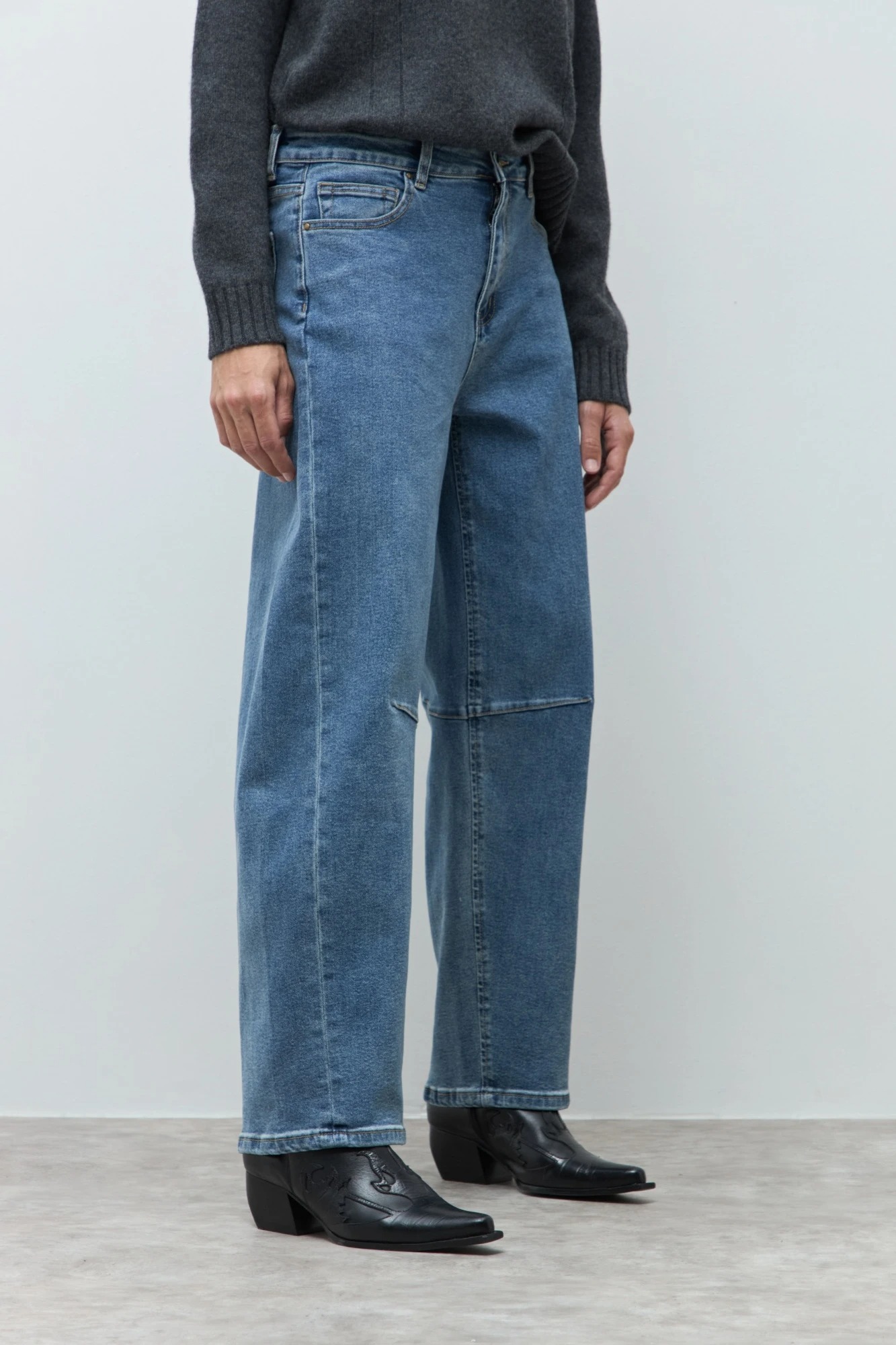 Jean barrel Tove - jean medio 4