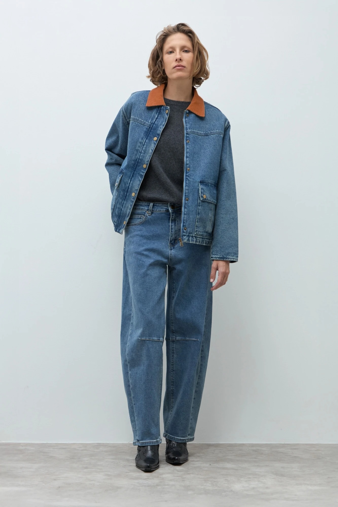 Jean barrel Tove - jean medio 1