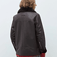 Chaqueta eco cuero con piel - chocolate - Miniatura 6