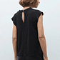 Blusa con brillos - negro - Miniatura 5
