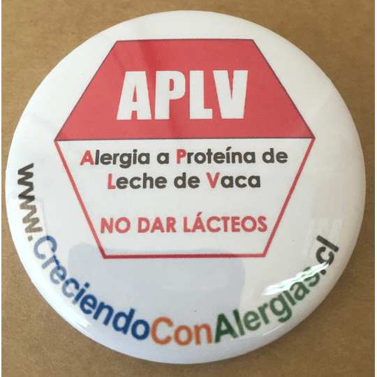 Chapita APLV No dar lácteos