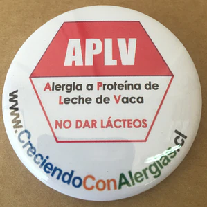 CHAPITA APLV NO DAS LÁCTEOS