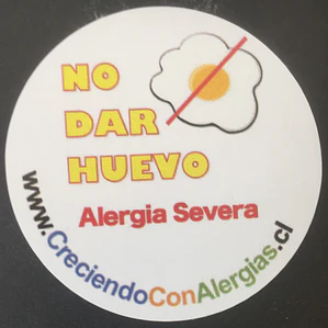 STICKER NO DAR HUEVO