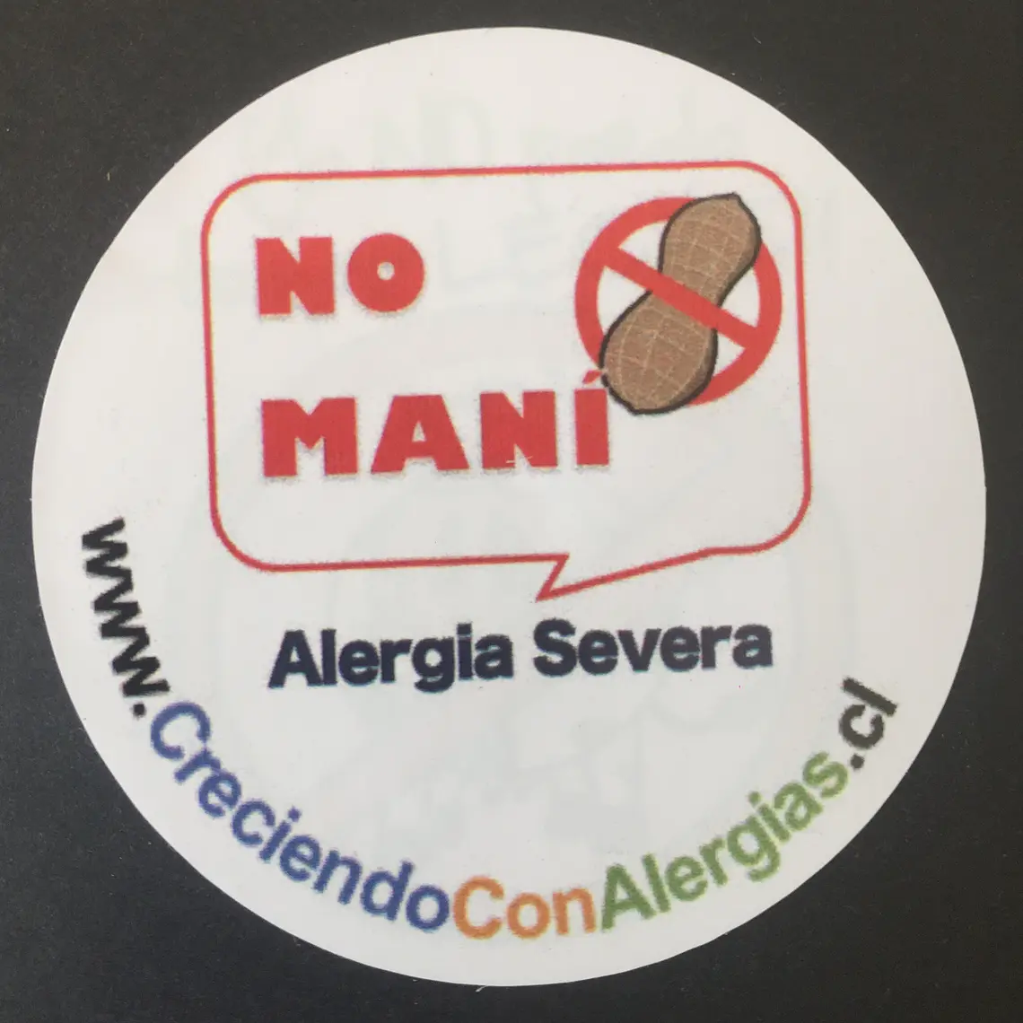 STICKER NO MANÍ 1