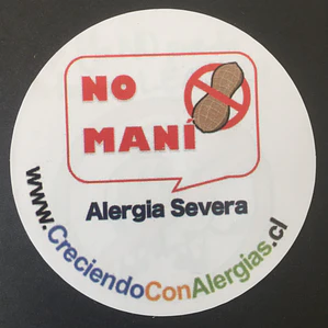 STICKER NO MANÍ
