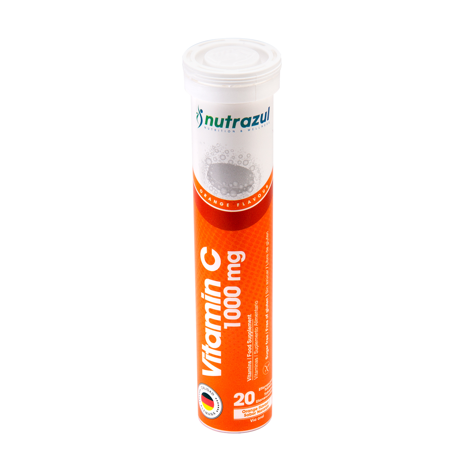 VITAMINA C TAB. EFERV SABOR NARANJA