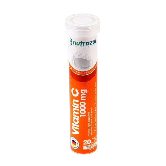 Nutrazul - Vitamin C. Tab Eferv. Sabor Naranja