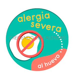 CHAPITA HUEVO ALERGIA SEVERA