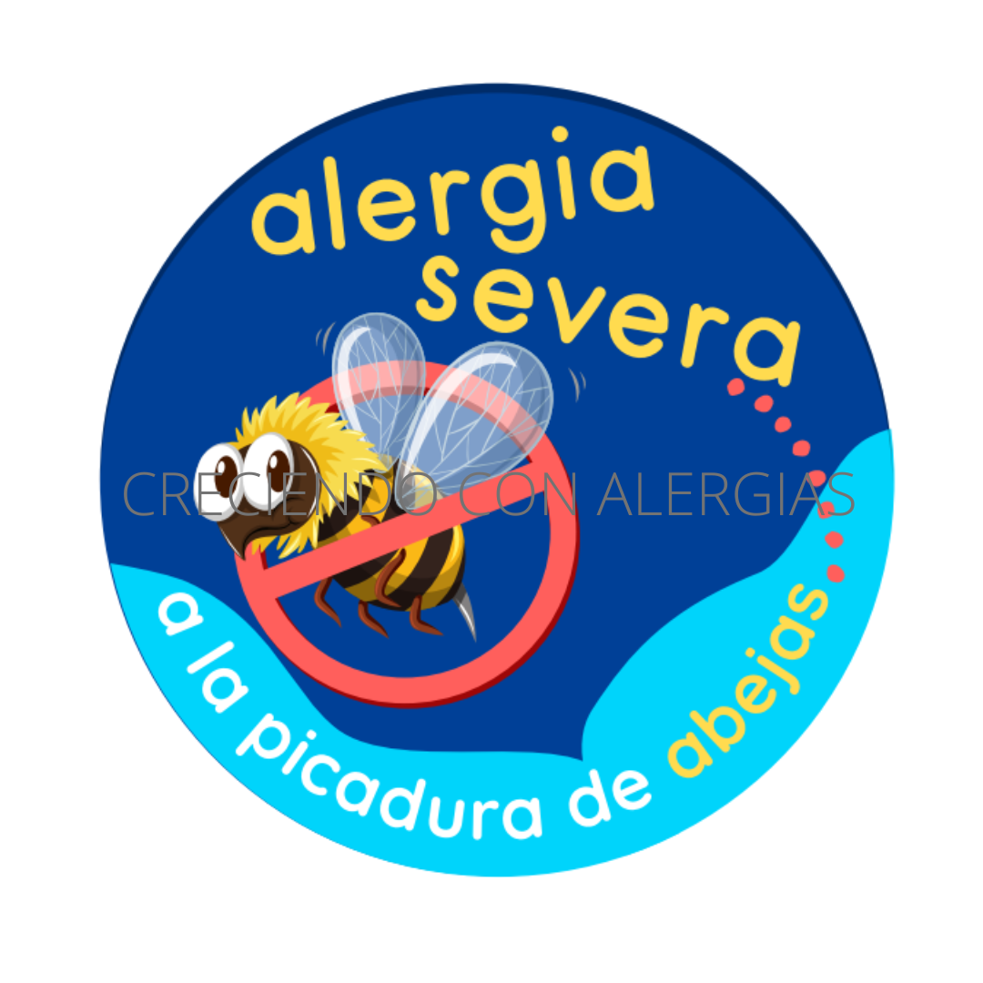 CHAPITA ABEJA ALERGIA SEVERA