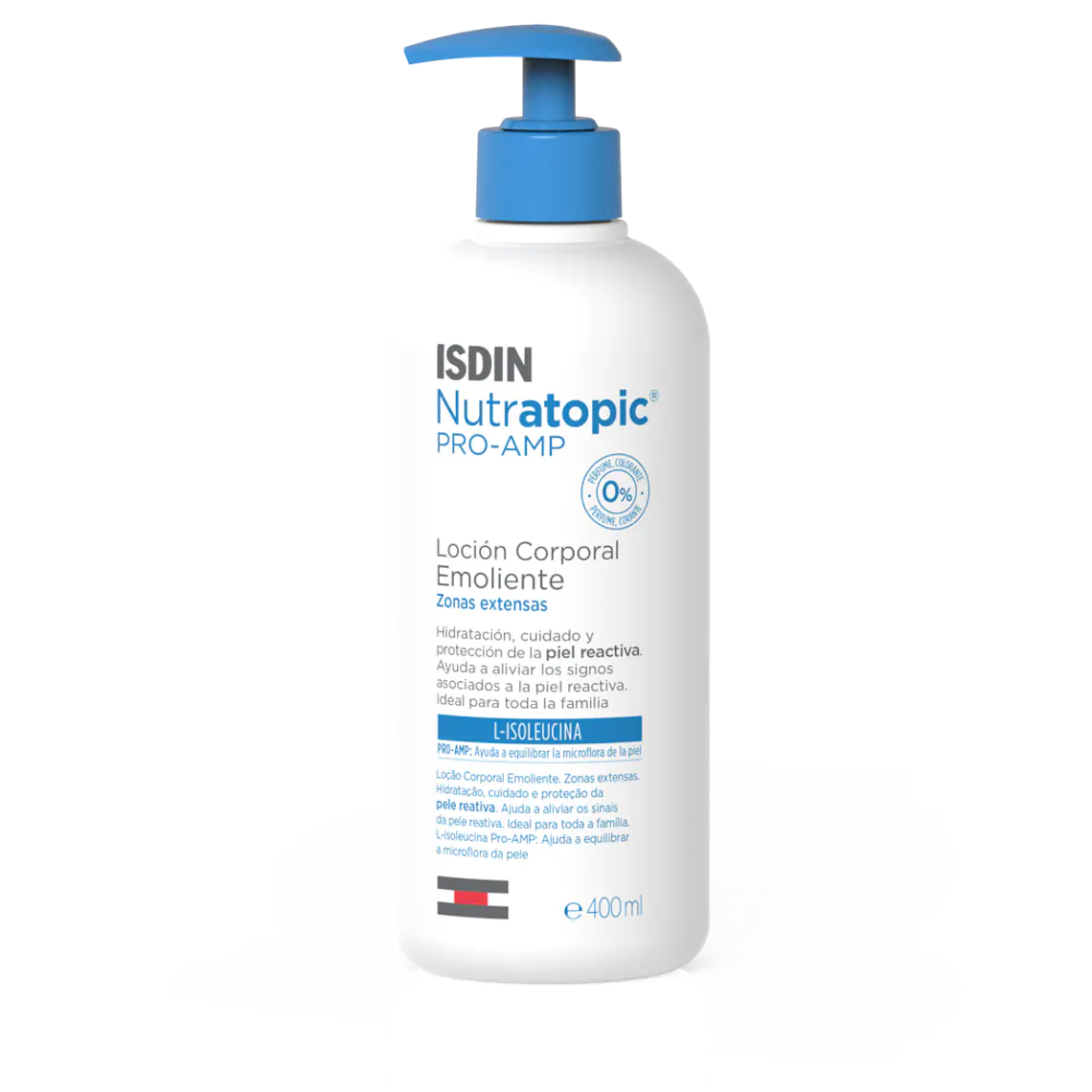 LOCIÓN EMOLIENTE NUTRATOPI PRO-AMP X 400ML 1