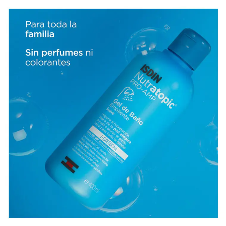 GEL BAÑO NUTRATOPIC PRO-AMP X 400ML 2
