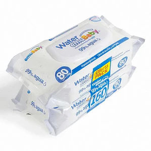 PACK TOALLAS HÚMEDAS 99% AGUA 2X80 UNIDADES