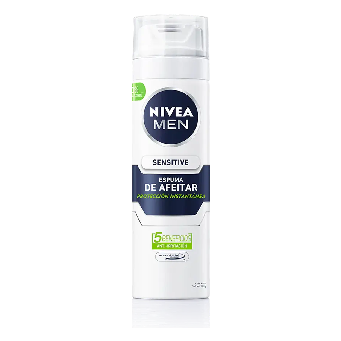 ESPUMA AFEITAR PIEL SENSIBLE 200ml 1