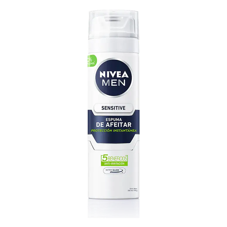 ESPUMA AFEITAR PIEL SENSIBLE 200ml 1