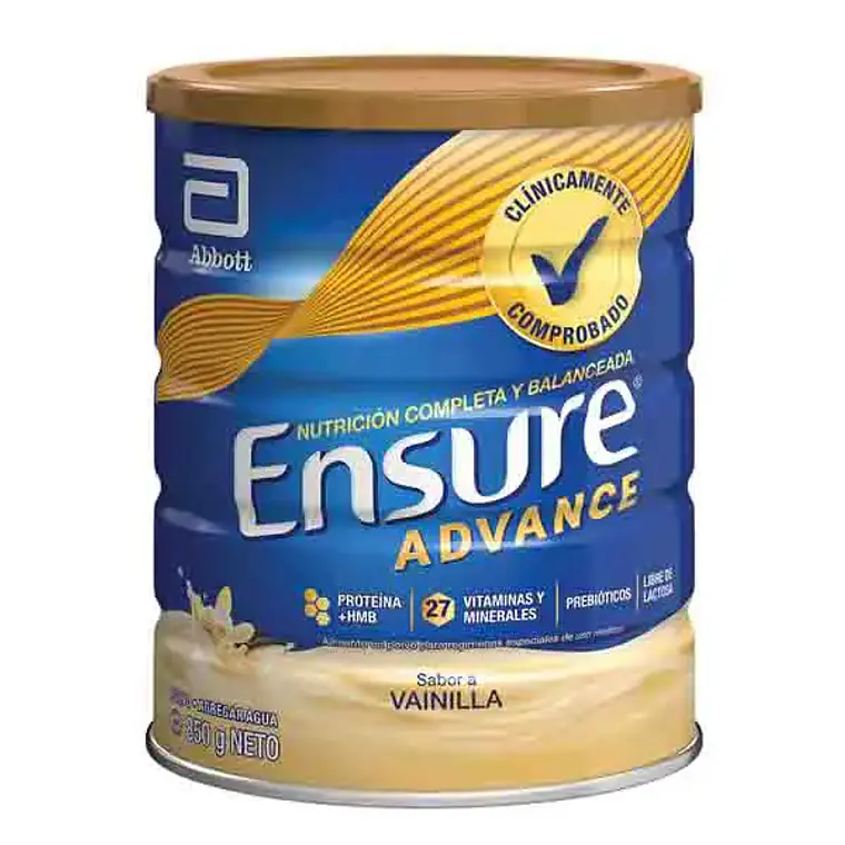 SUPLEMENTO ALIMENTICIO ENSURE ADVANCE VAINILLA 850g 1