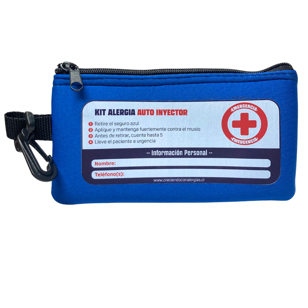 ESTUCHE PARA AUTO-INYECTOR NEOPRENO AZUL