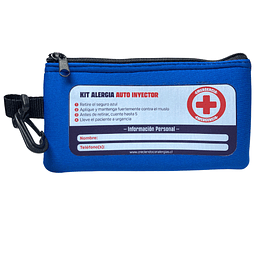 Estuche para Auto-inyector Neopreno Azul