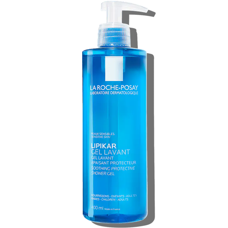 GEL DE DUCHA Y LIMPIEZA SUAVE LIPIKAR GEL LAVANT 400ml 1